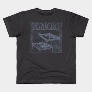 Placebo - Technical Drawing Kids T-Shirt